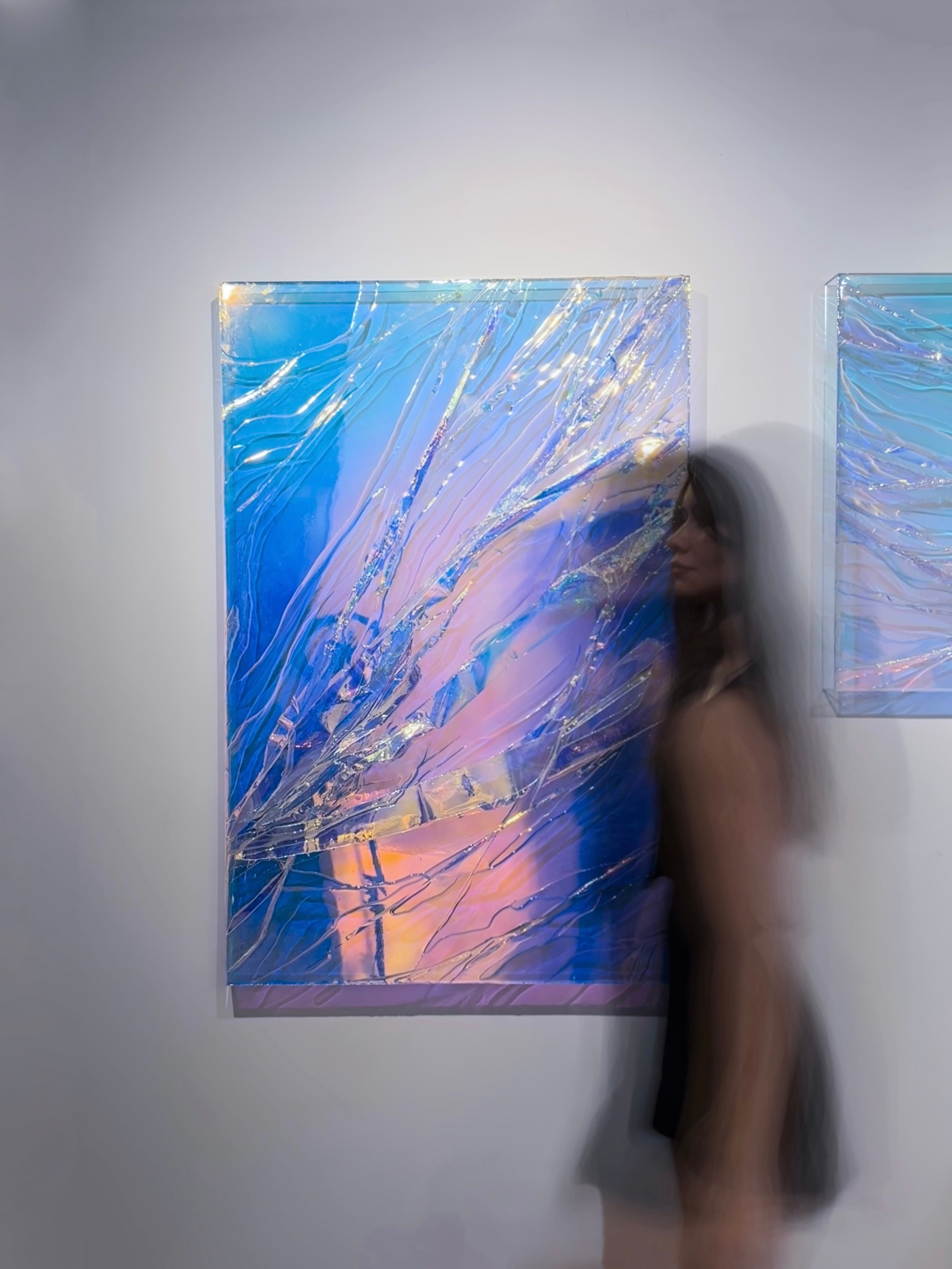 Sonho 10, 2024 · Resina epóxi sobre acrílico · 120 × 80 cm